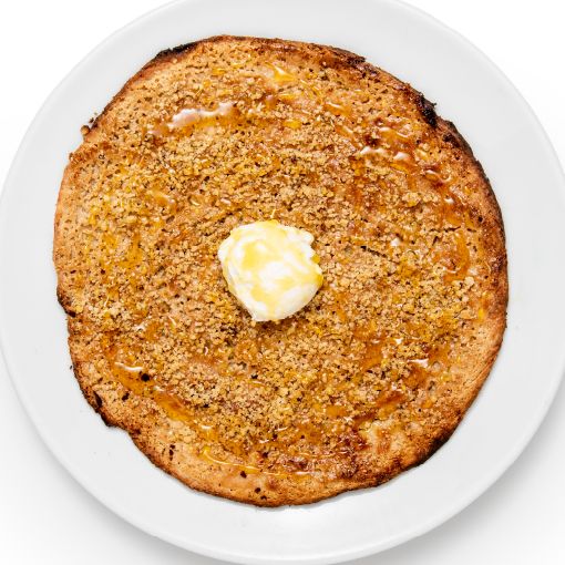 Ballı Kaymaklı Cevizli Tahinli Pide