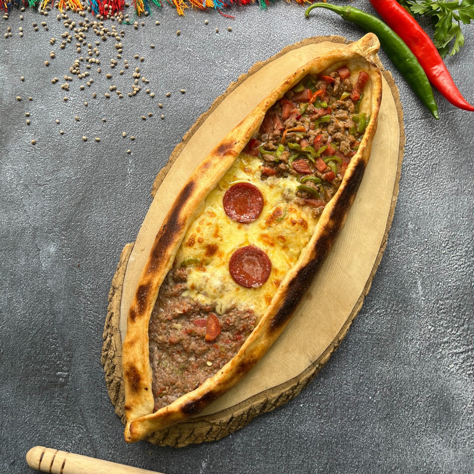 Karışık Pide