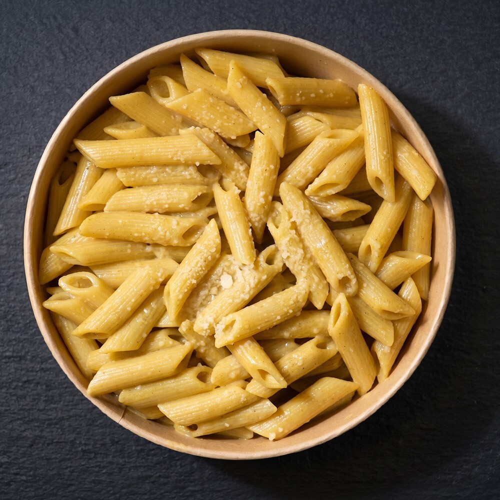 Köri Soslu Kremalı Penne Makarna