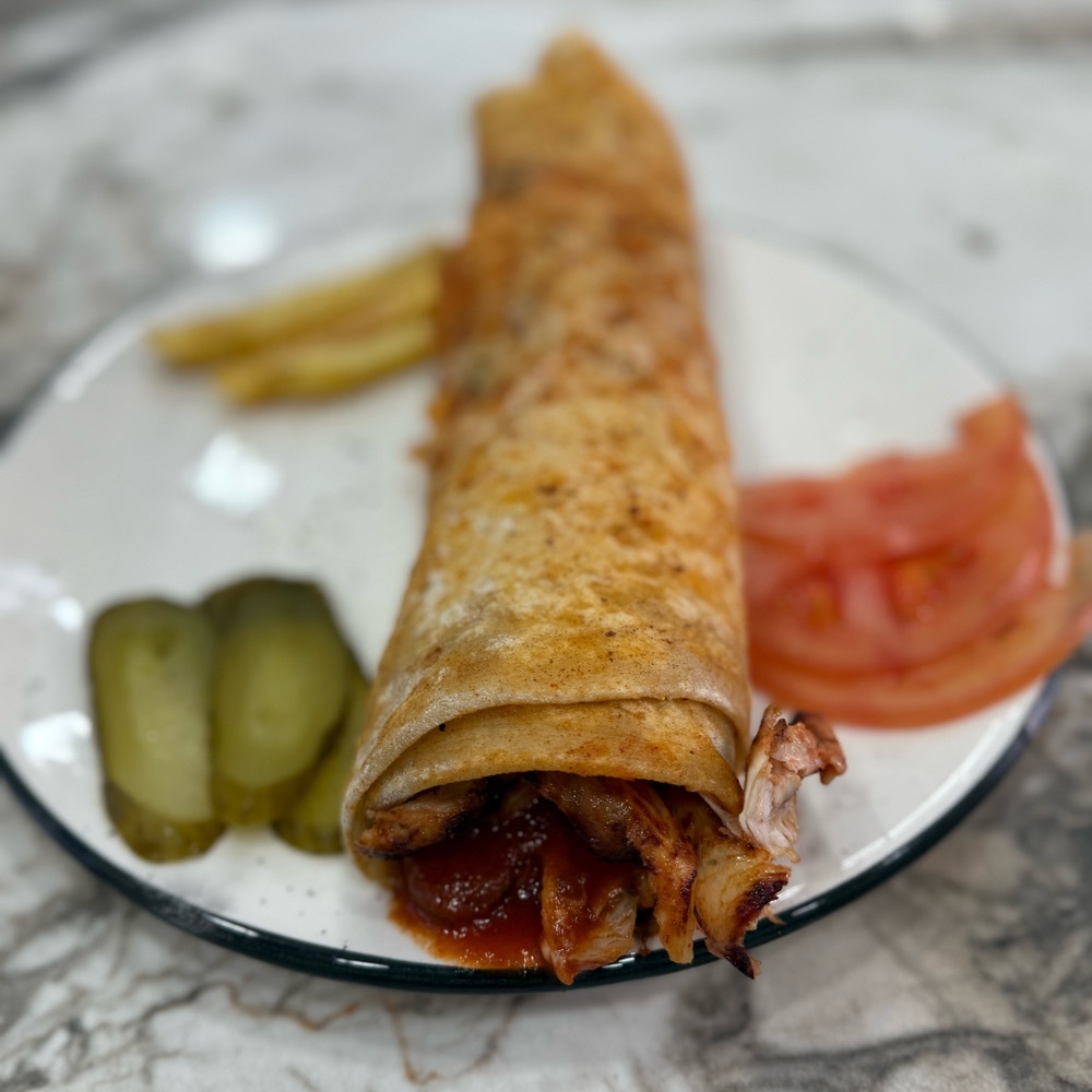 Hatay soslu tavuk dürüm