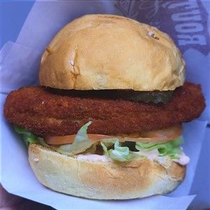 Chicken Cordon Bleu Burger