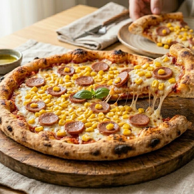 Büyük Boy Sosisli Pizza