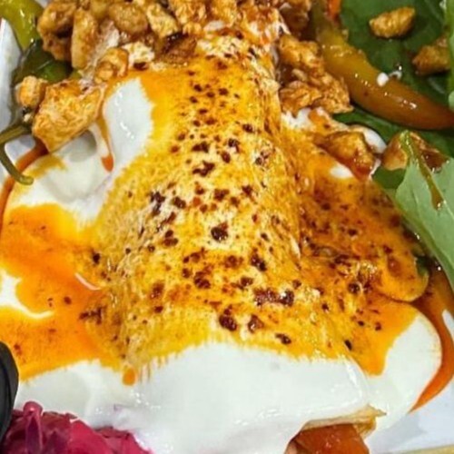 İki Adet Yoğurtlu Tavuk Tantuni
