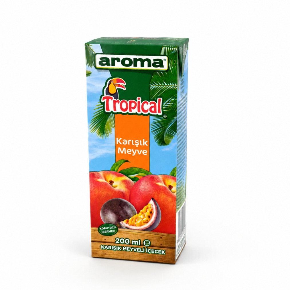 Aroma Meyve Suyu Karışık Meyveli (200 Ml)