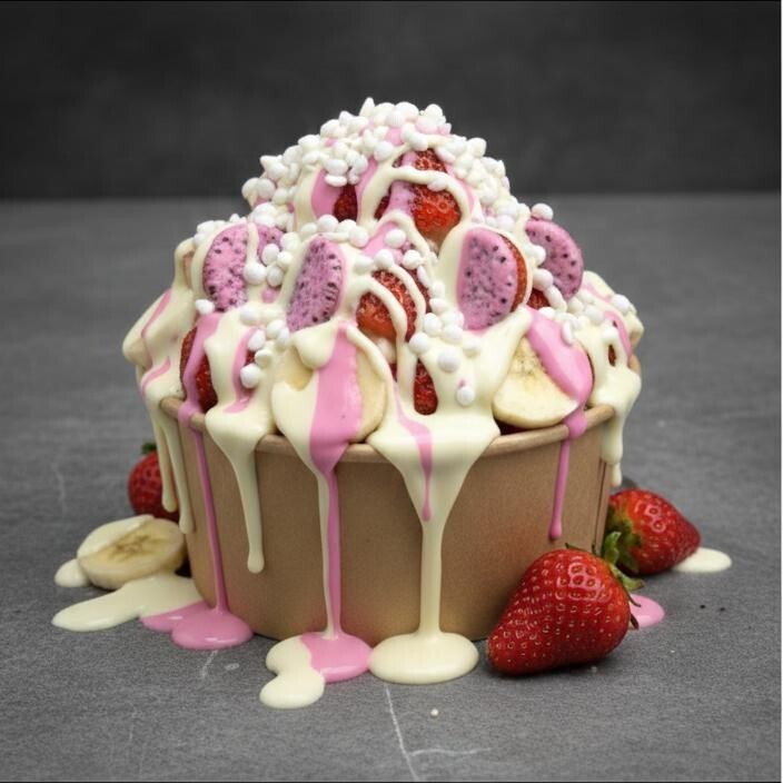Stawberry Waffle