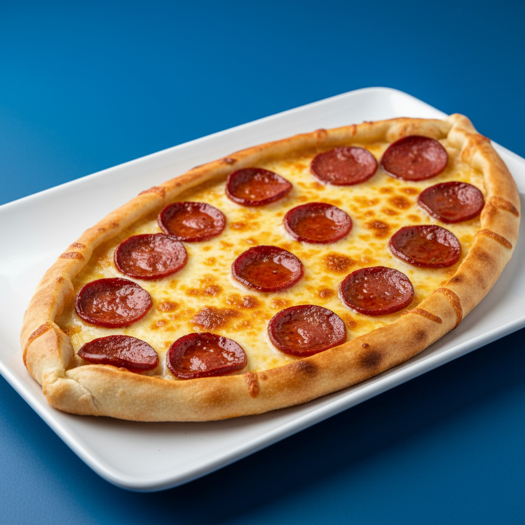Kaşarlı Sucuklu Pide