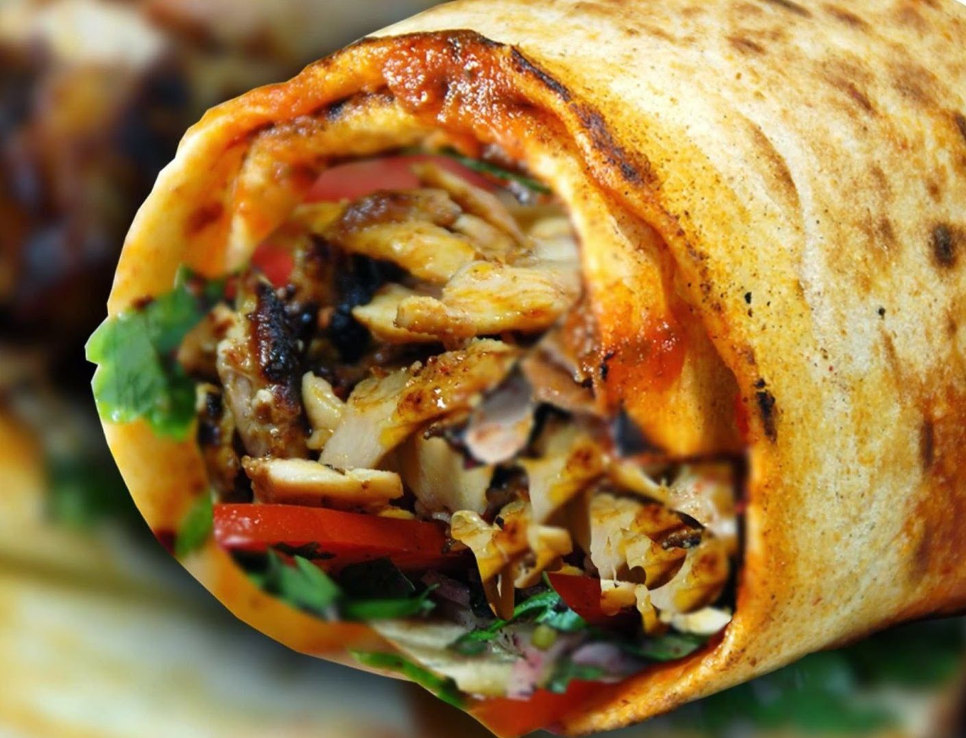 Hatay Usulü Tavuk Döner Tek Lavaş (150 gr.)