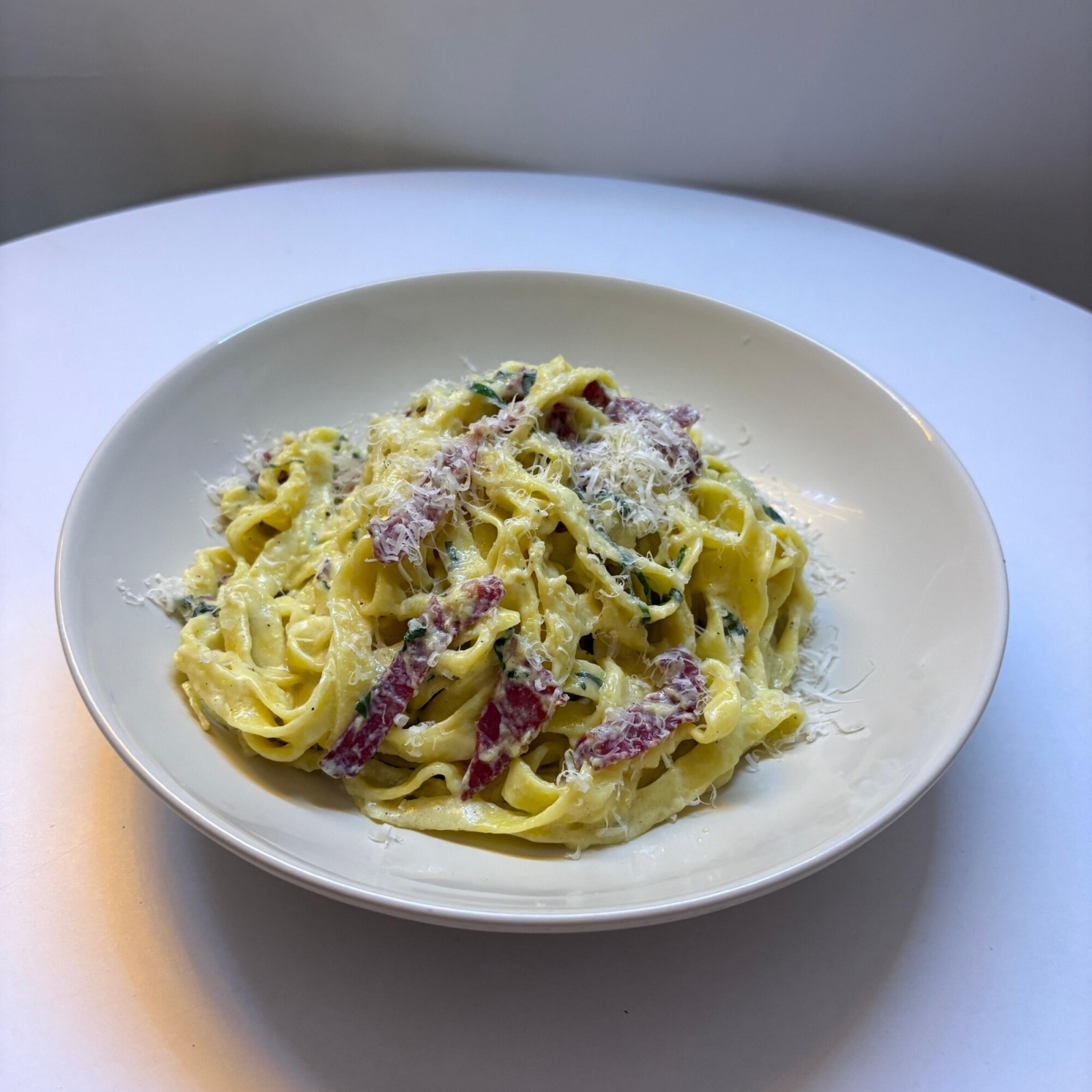 Fettucine Carbonara