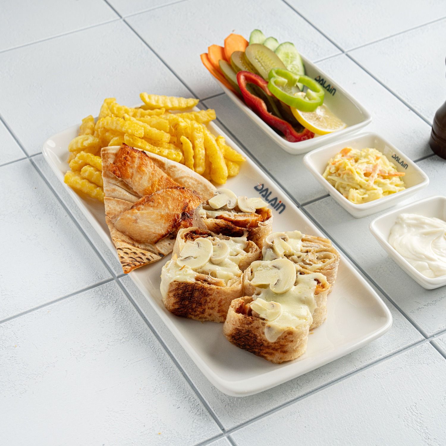 Kaşarlı Tavuk Döner Porsiyon