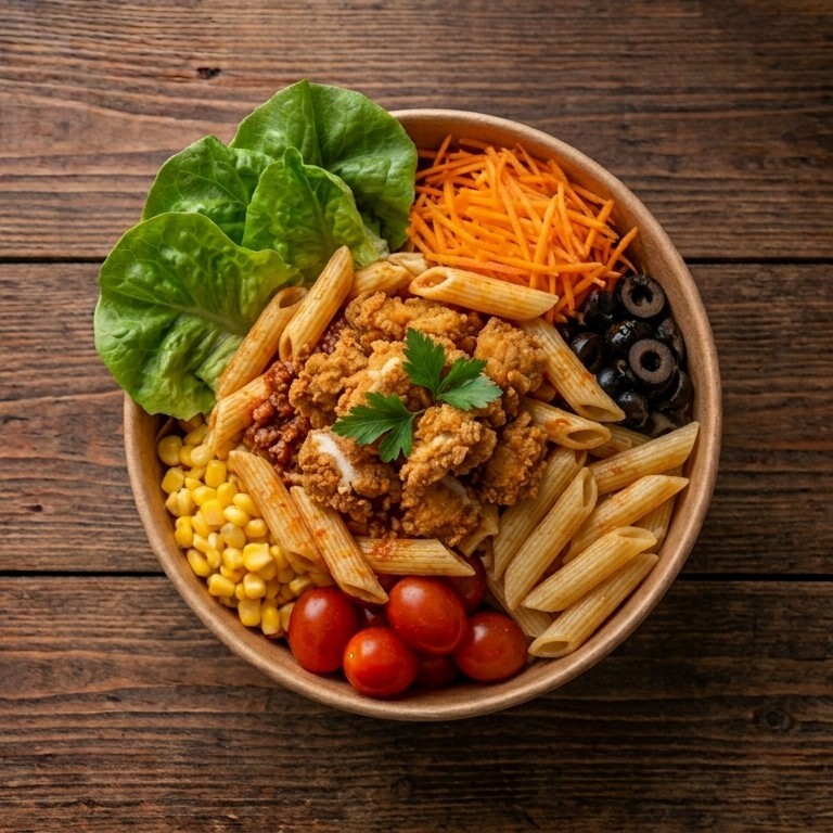 Domates Soslu Bowl