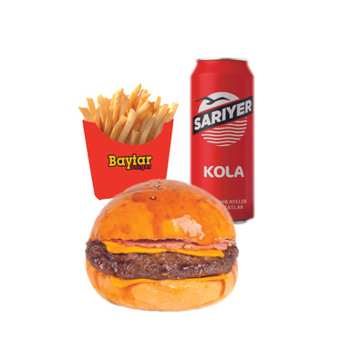 Füme Burger (110 gr.) Menü