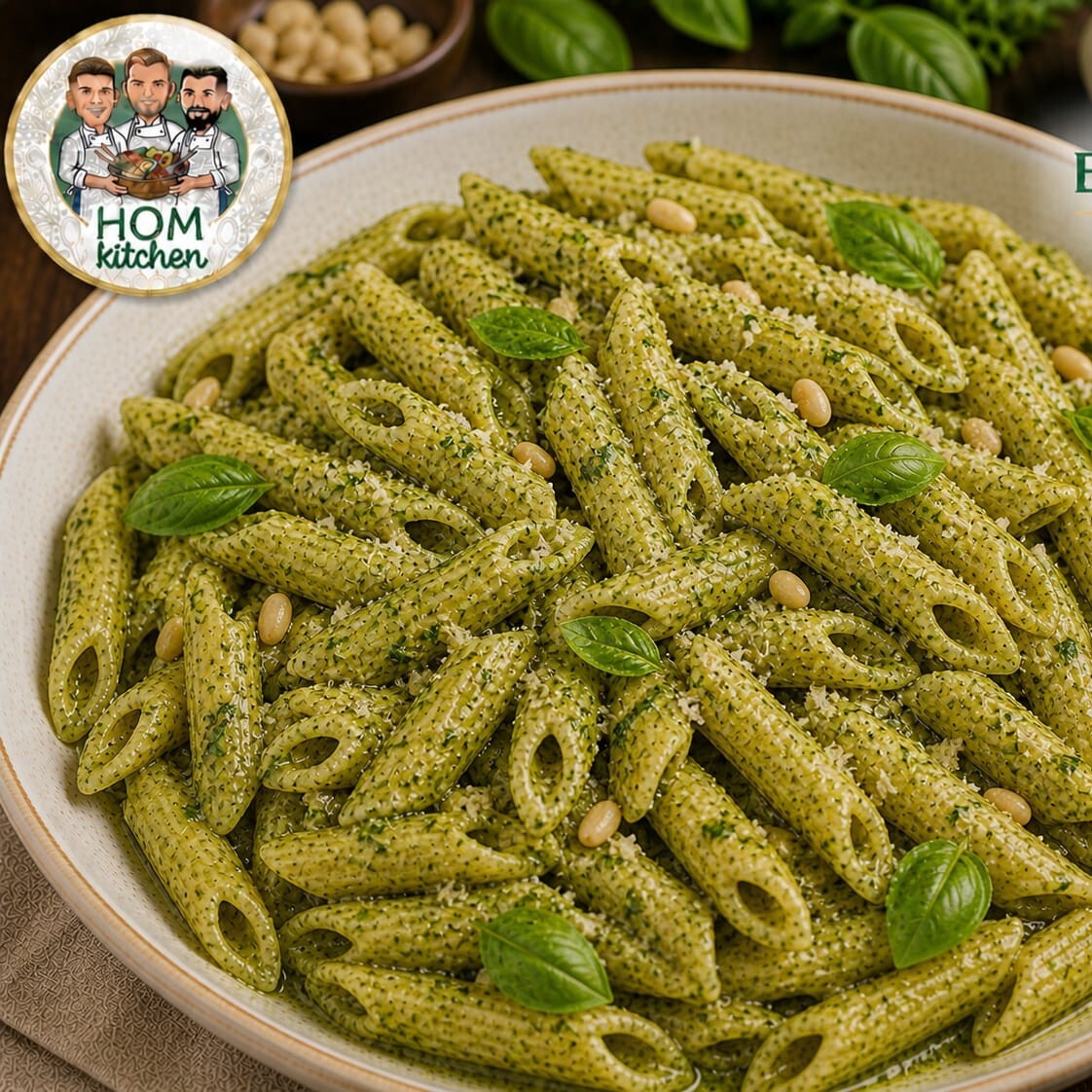 Pesto Soslu Penne