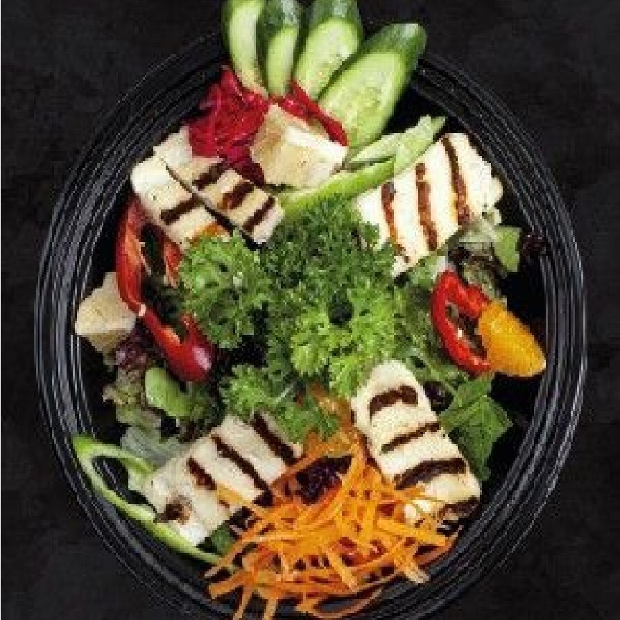 Hellim Peynirli Salata