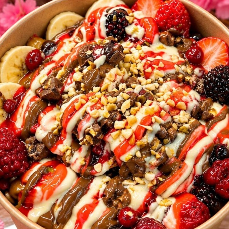 Orman Meyveli Kova Waffle