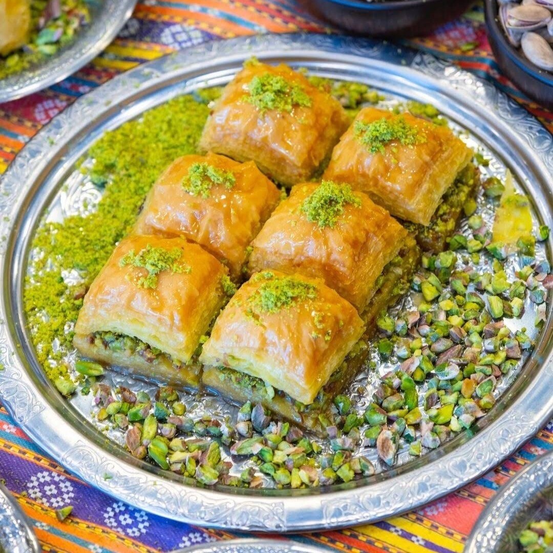 Fıstıklı Kare Baklava 750 gr