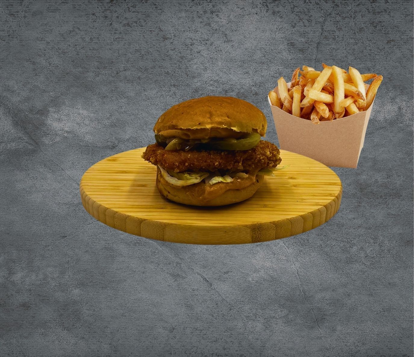 Classic Tavuk Burger Menü