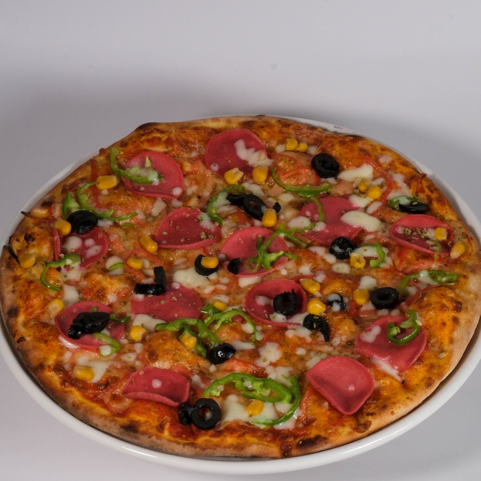 Salamlı Mix Pizza Orta Boy