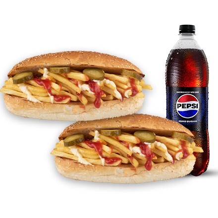 2'Li Patso Sandviç Menü