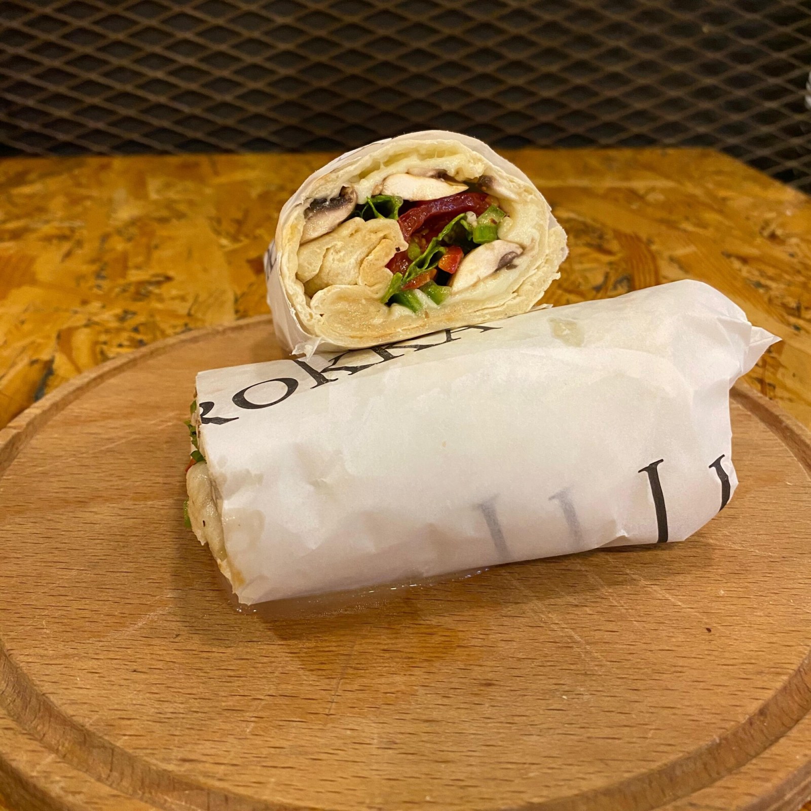 Mozzarella Mantar Dürüm