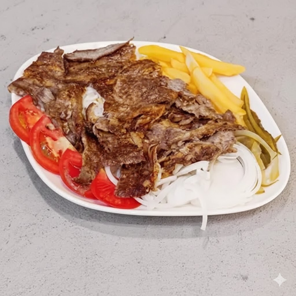 Pilav Üstü Porsiyon Et Döner