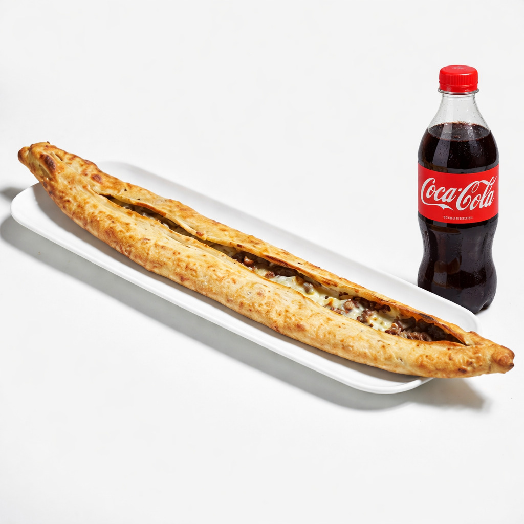 Kavurma Kaşar + Coca-Cola (33 cl.)