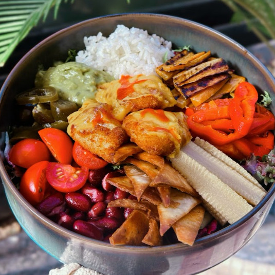 Meksika Usulü Tavuk Bowl