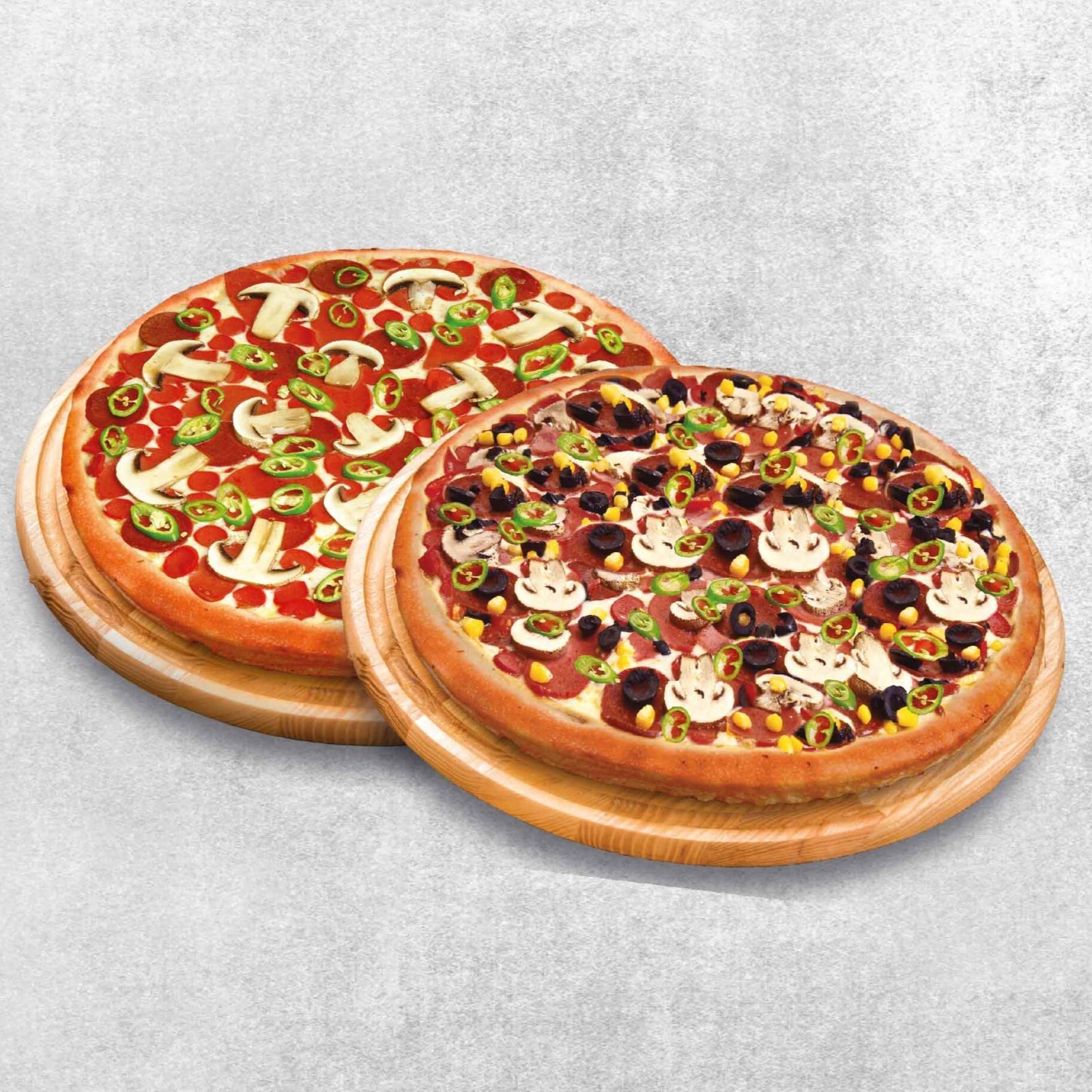 2'li Orta Boy Pizza