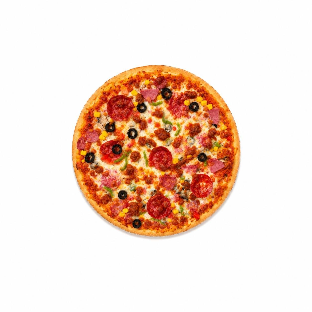 Süper Karışık Pizza (Küçük Boy)