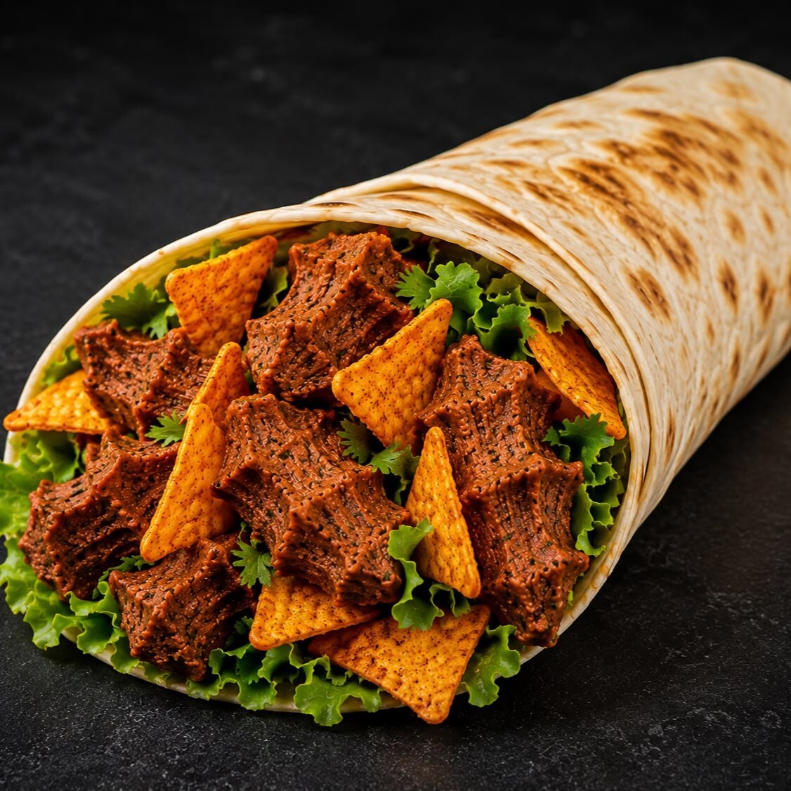 Doritoslu Çiğköfte Mega Dürüm