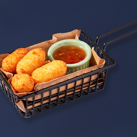 Kroket Cheddar Dolgulu Çıtır Patates