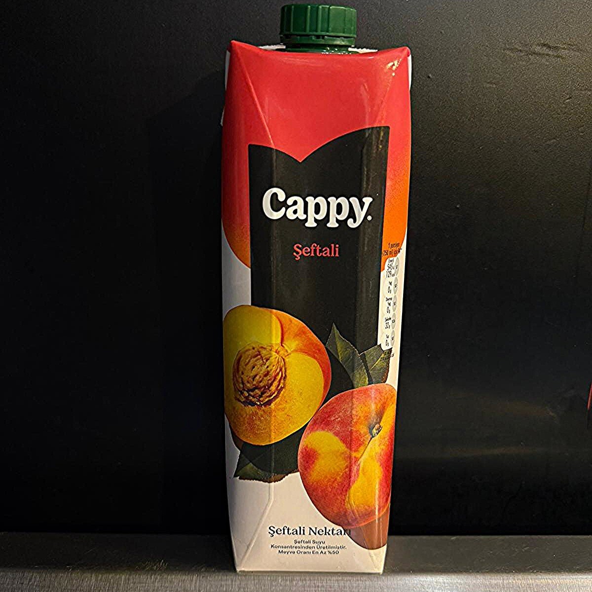 Cappy Şeftali Meyve Suyu 1lt