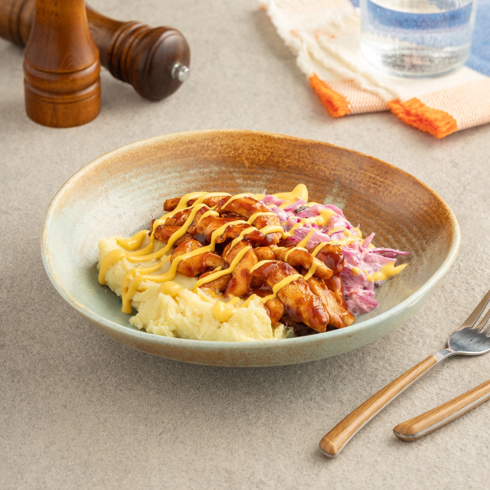 BBQ Chedar Soslu Tavuk
