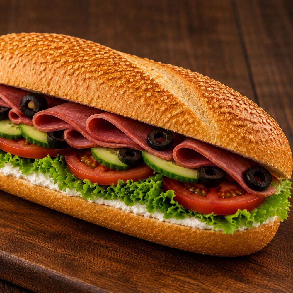 Salamlı Sandviç