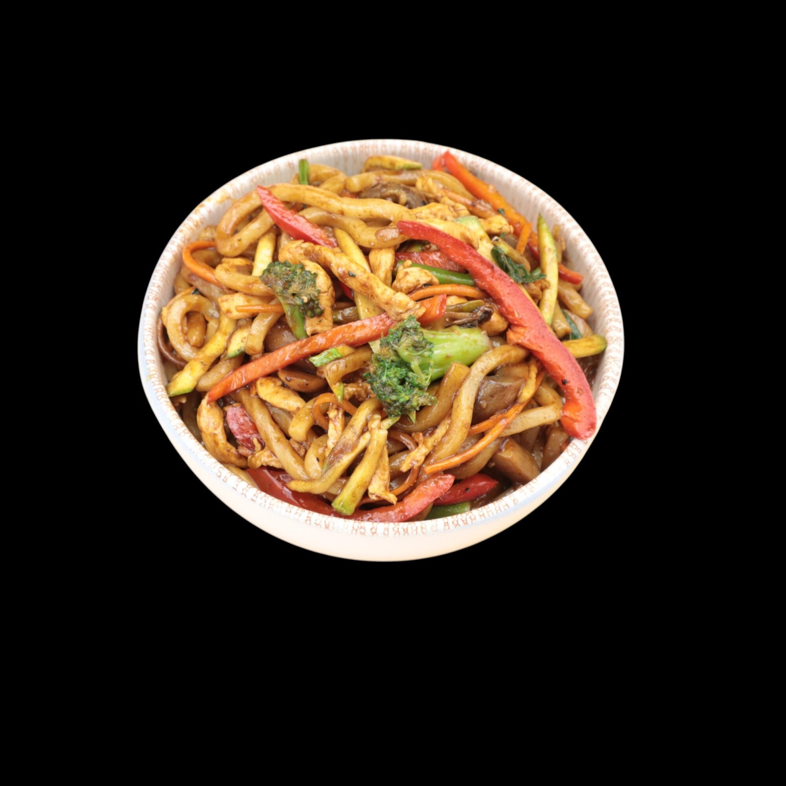 Tavuklu Sebzeli Udon