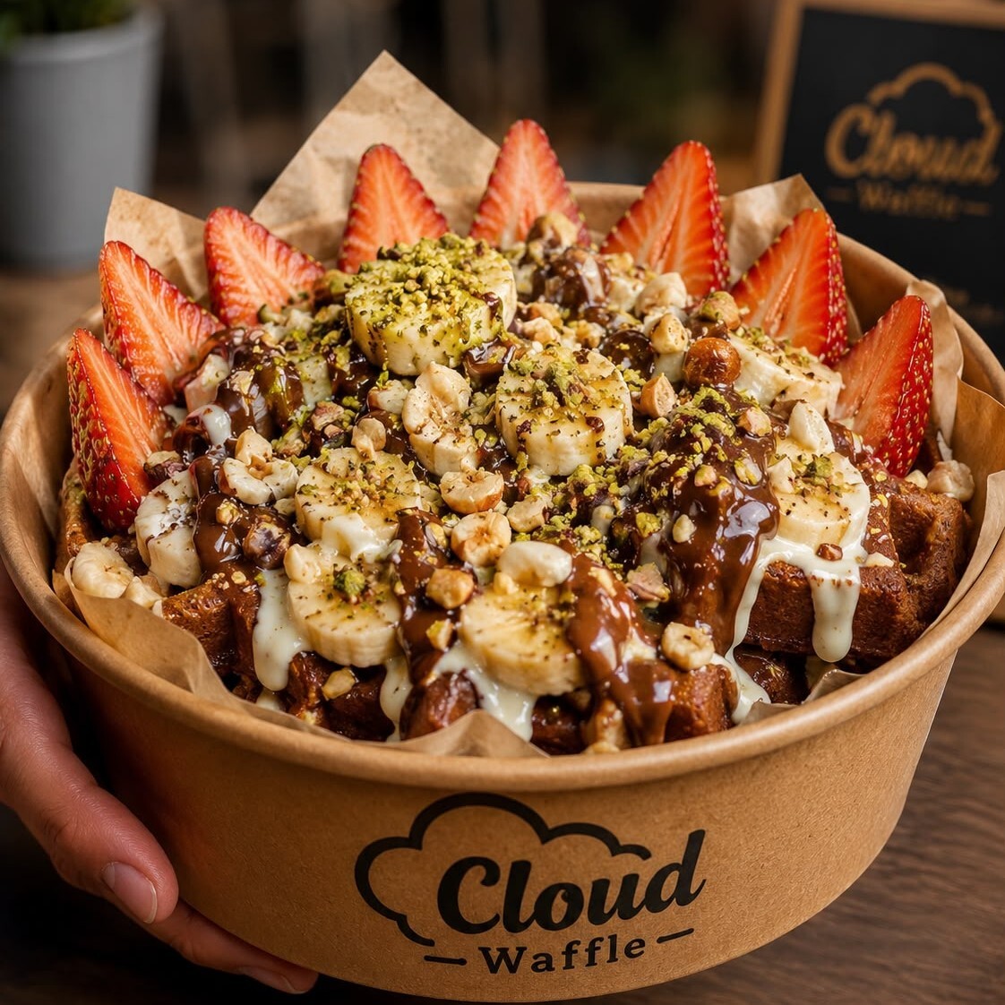 Ata Love Bomb Waffle 2 Kişiliktir