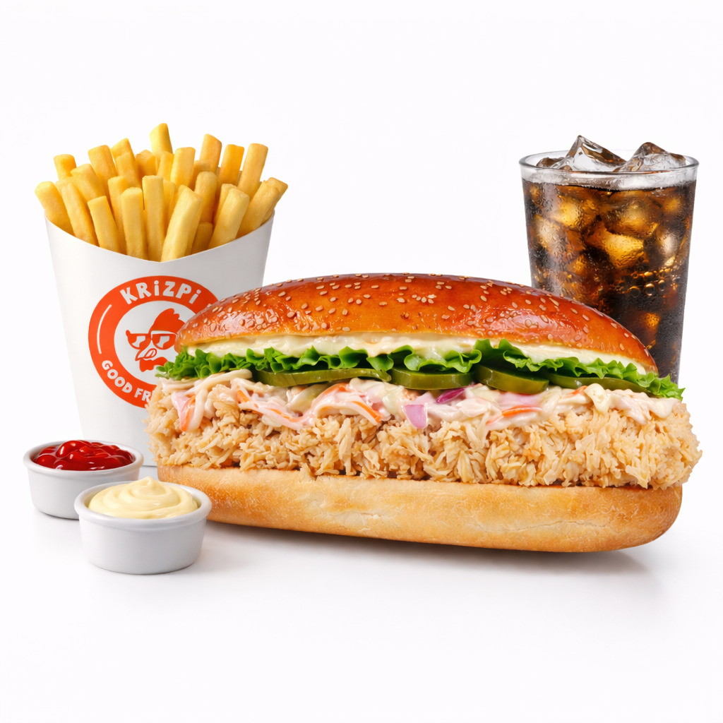 Jalapenoviç + İçecek + Patates Kızartması + 2 Adet Sos