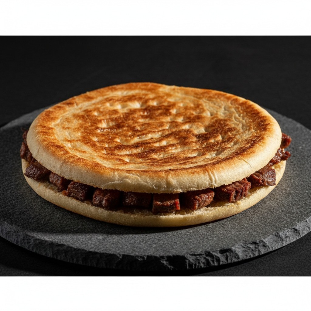 Yarım Ekmek Arası Kavurmalı Tost