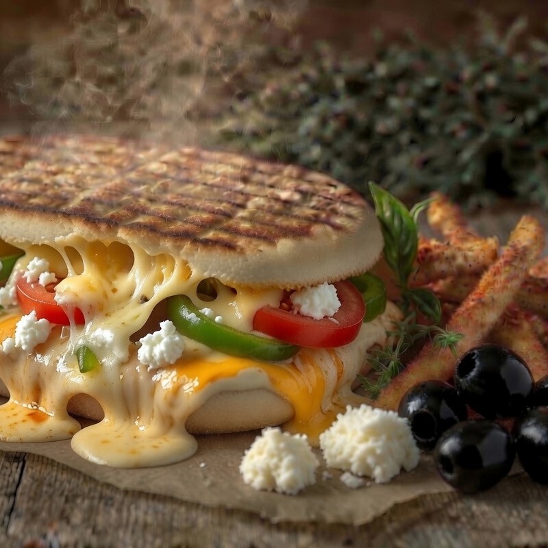 Şefin 3 Peynirli Bazlaması + Patates Kızartma