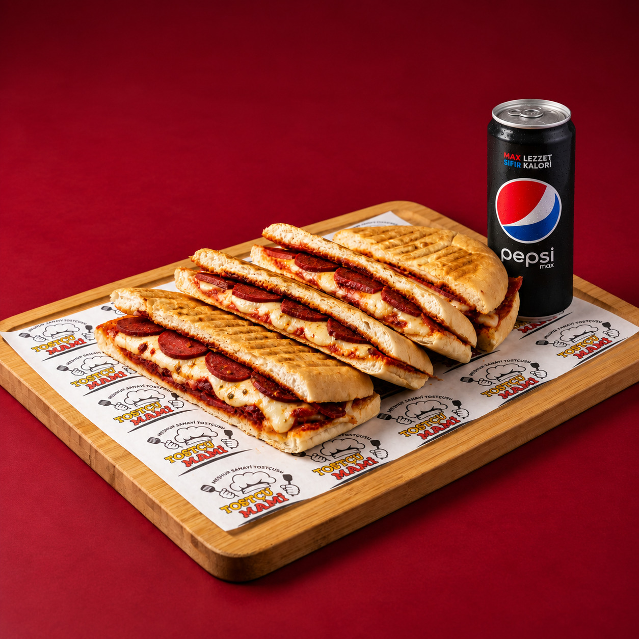 Karışık Tost+Pepsi Max Menü