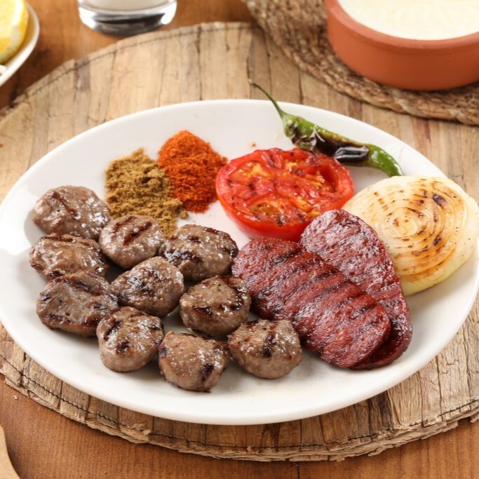 Sucuk Köfte Porsiyon Ayran