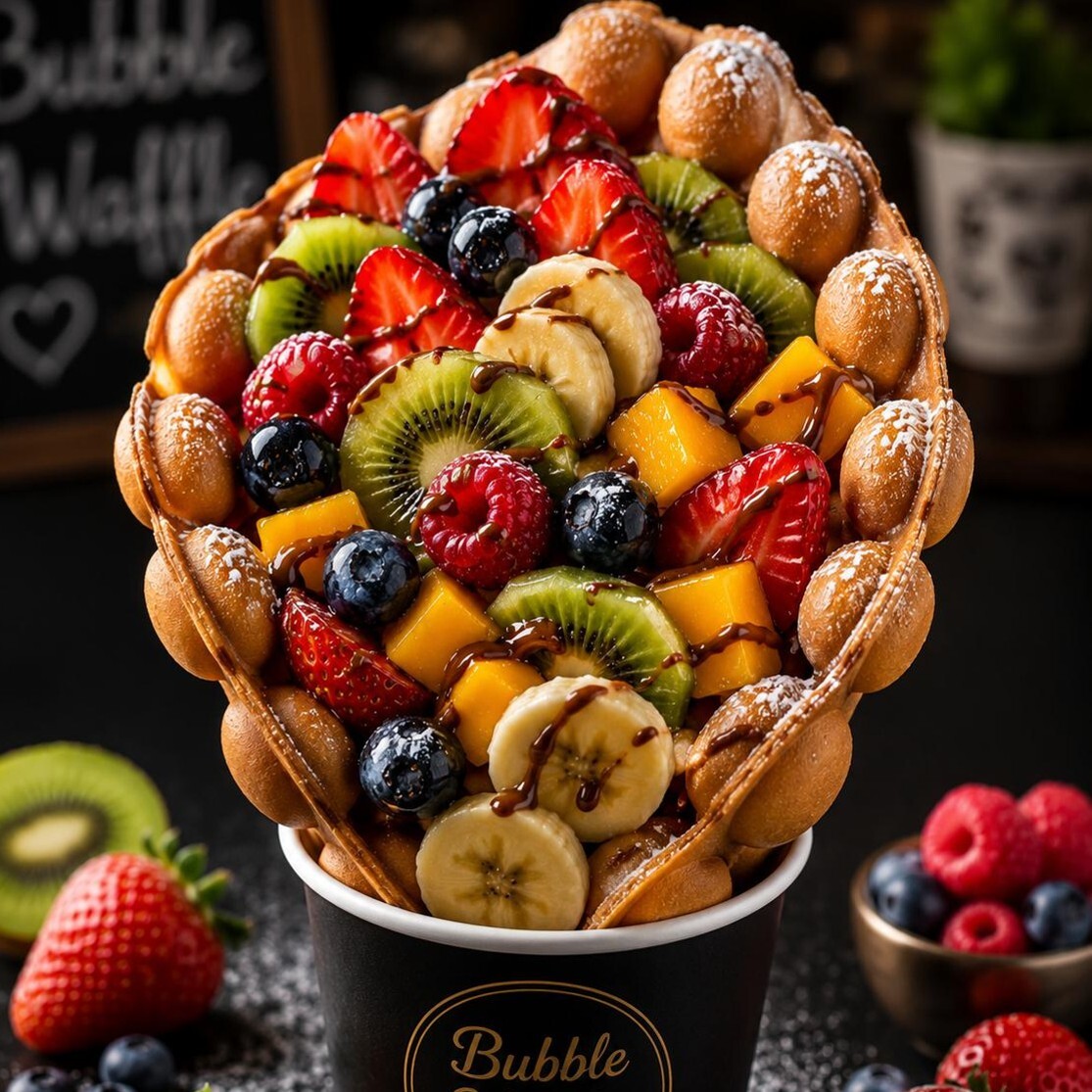 Dondurmalı Bubble Waffle