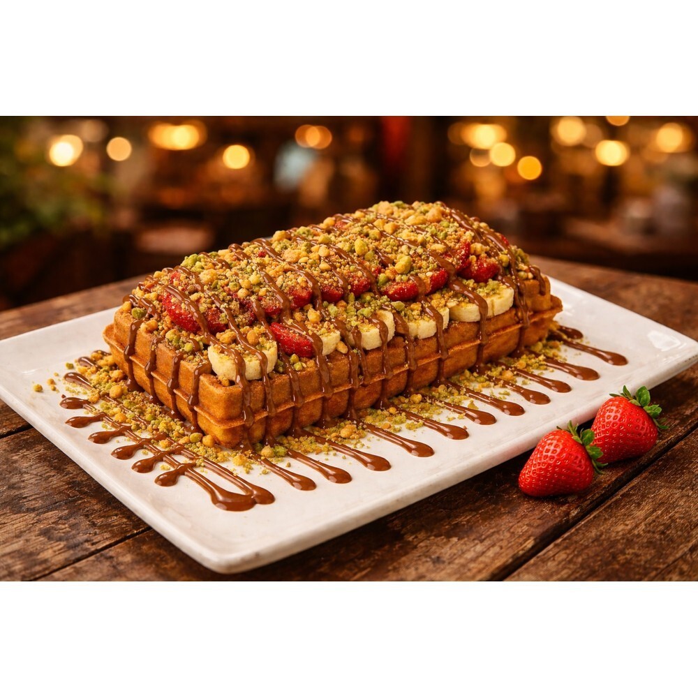 Green King Waffle