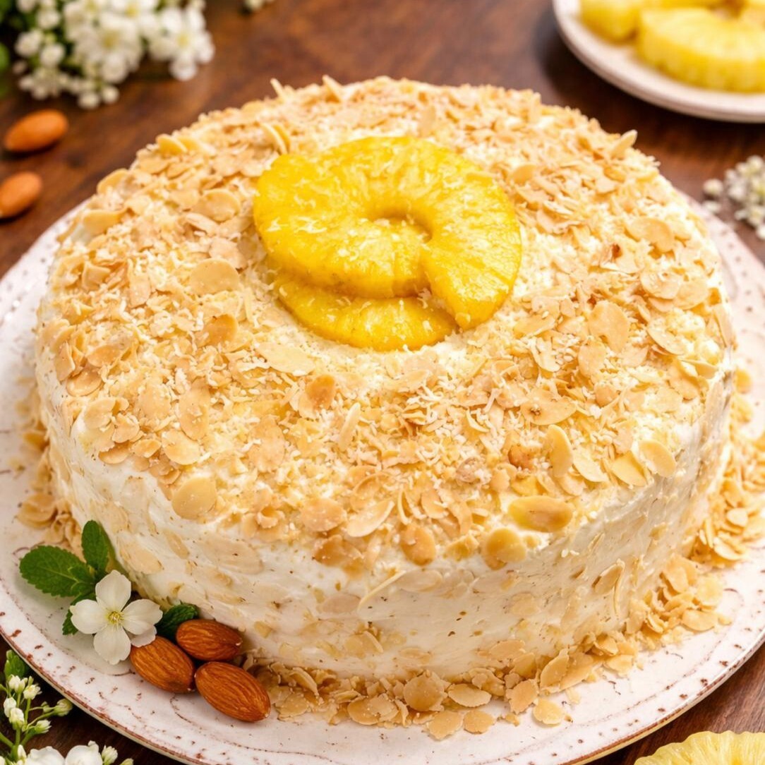 Ananas Badem Pasta (650 gr)