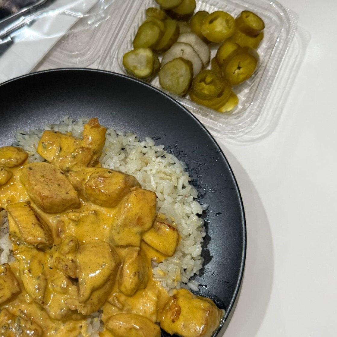Tütsü Mangal Soslu Tavuk Pilav