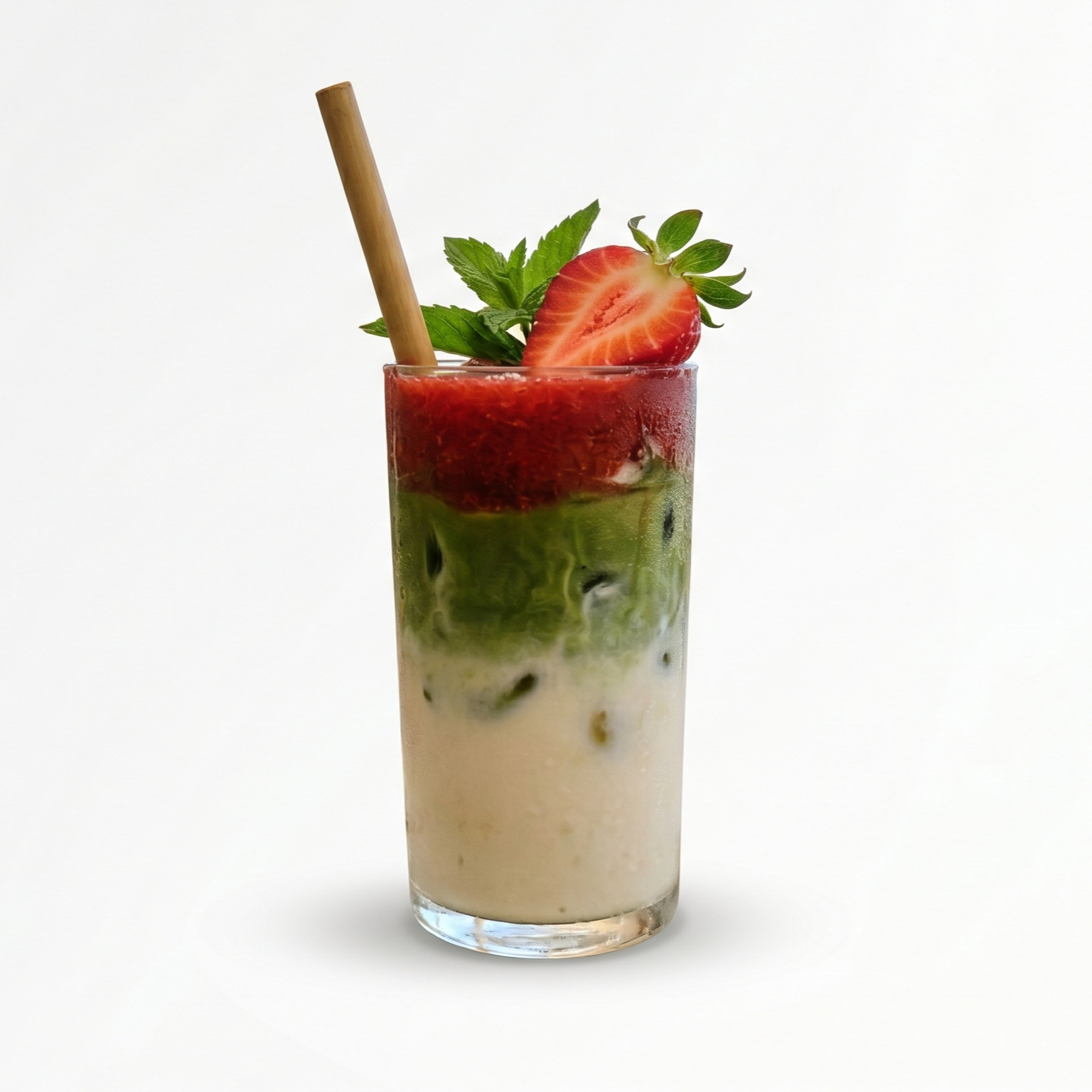 Strawberry Matcha Latte