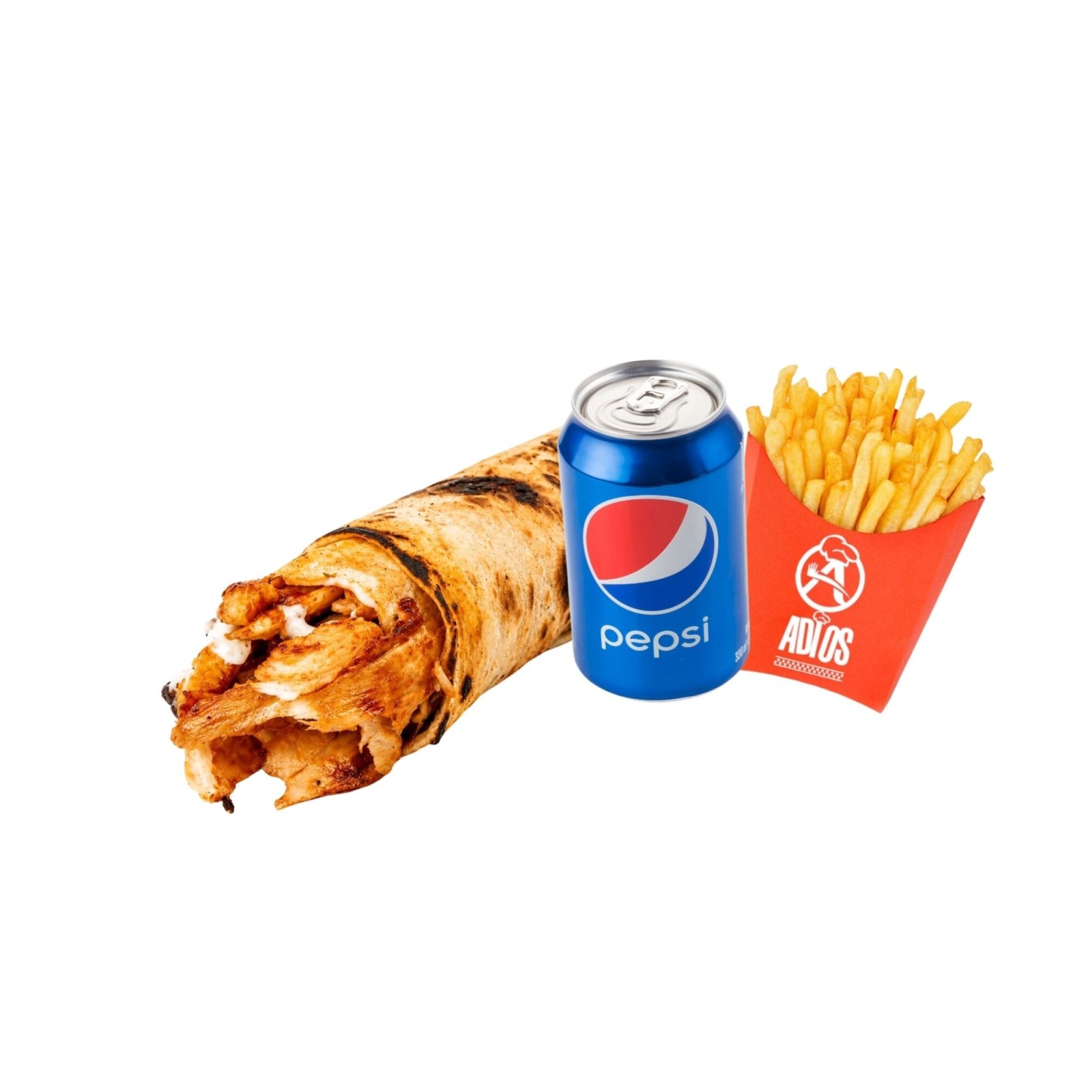 Klasik Tavuk Döner Dürüm Menü