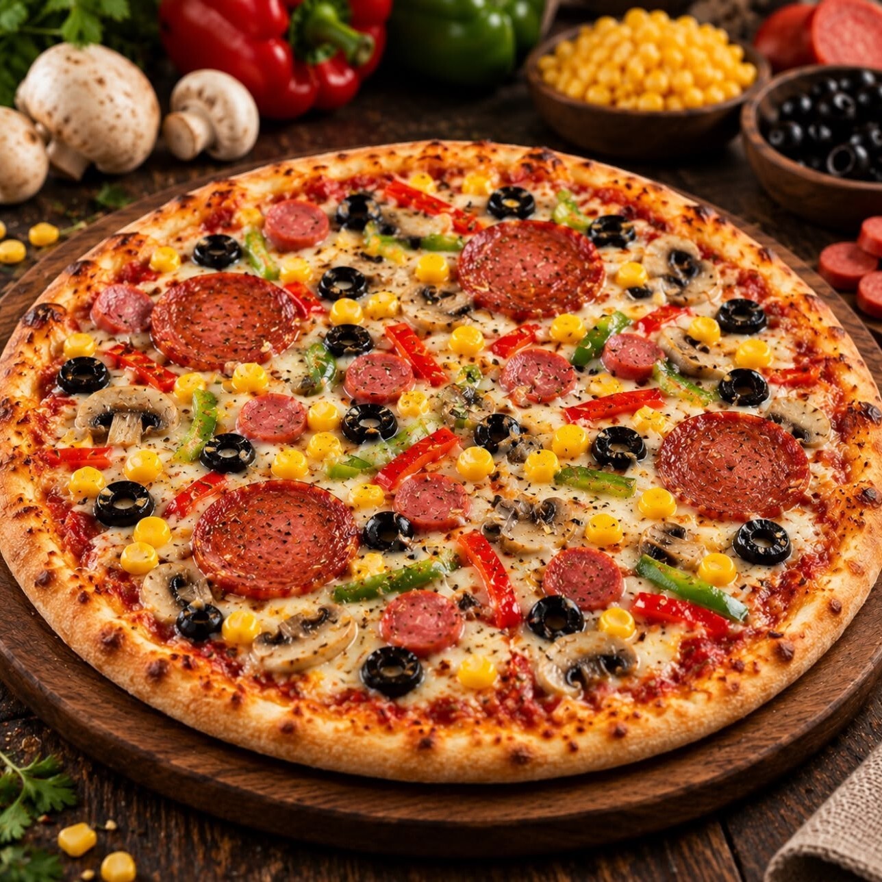 Monza Mix Pizza (22 cm.)