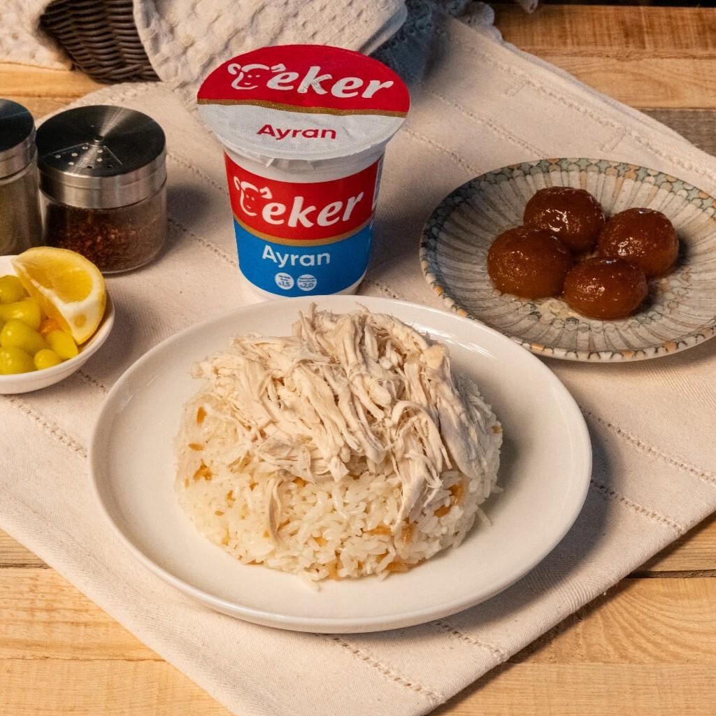 Tavuklu Pilav + Ayran 270ml + Kemalpaşa Tatlısı
