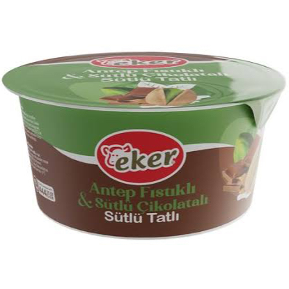 Eker Antep Fıstıklı & Sütlü Çikolatalı Sütlü Tatlı (125 gr)