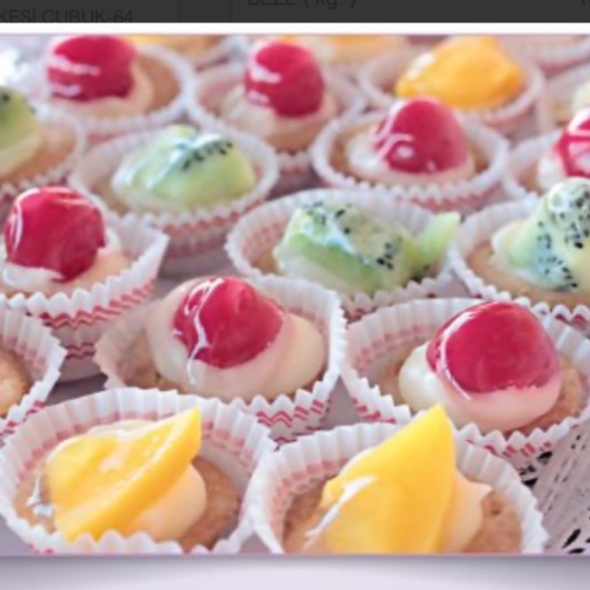 Meyveli Mini Tart 500 Gr